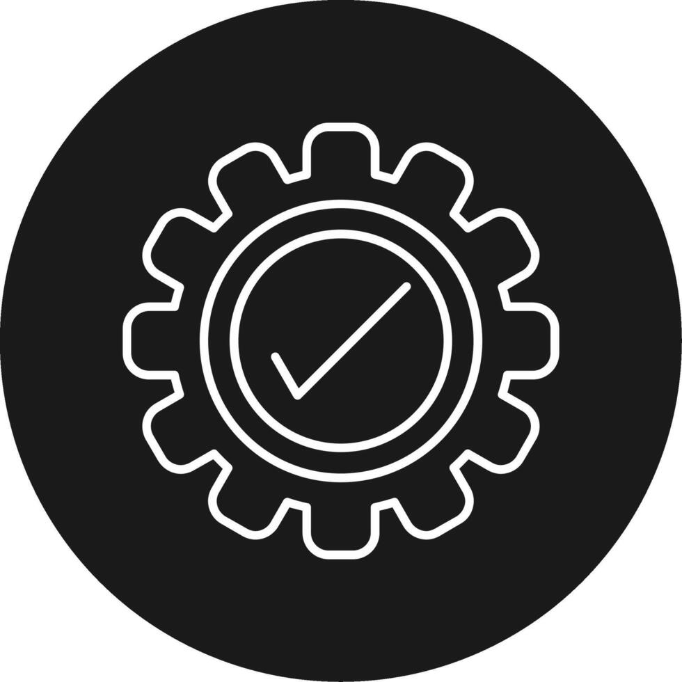 Checking Icon Design Symbol vector