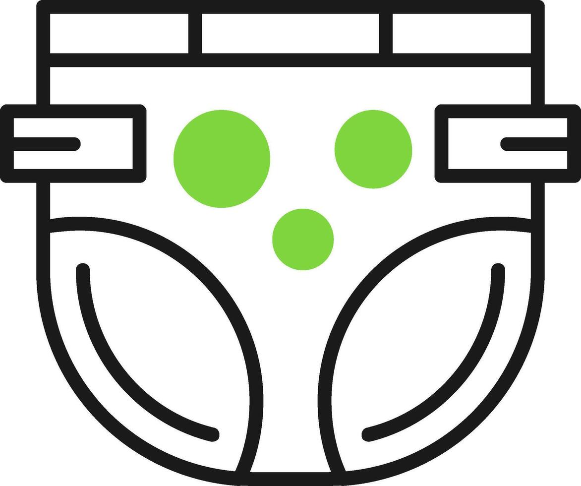 Diaper Icon Design vector