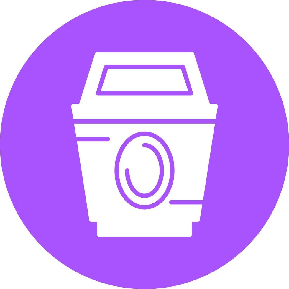 Recycling bin Icon Design vector