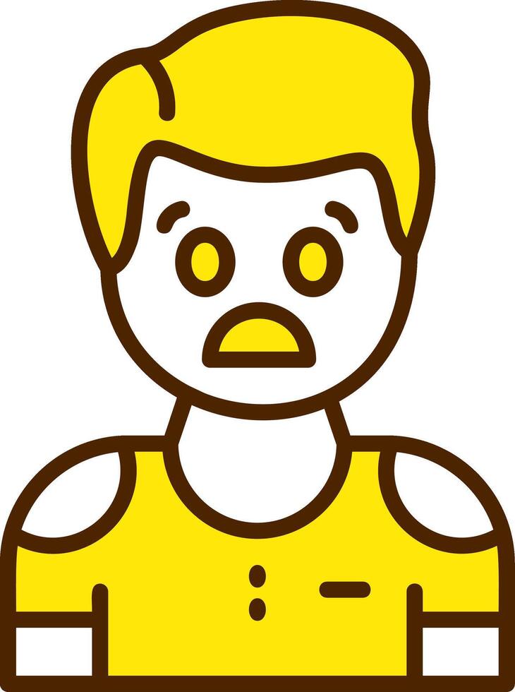 Fear Icon Design Symbol vector