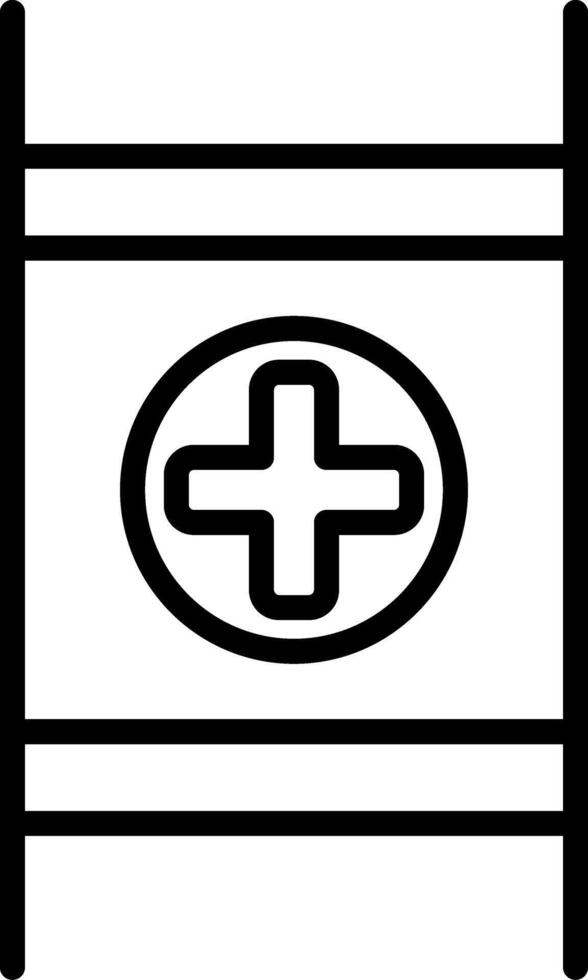 Stretcher Icon Design Symbol vector