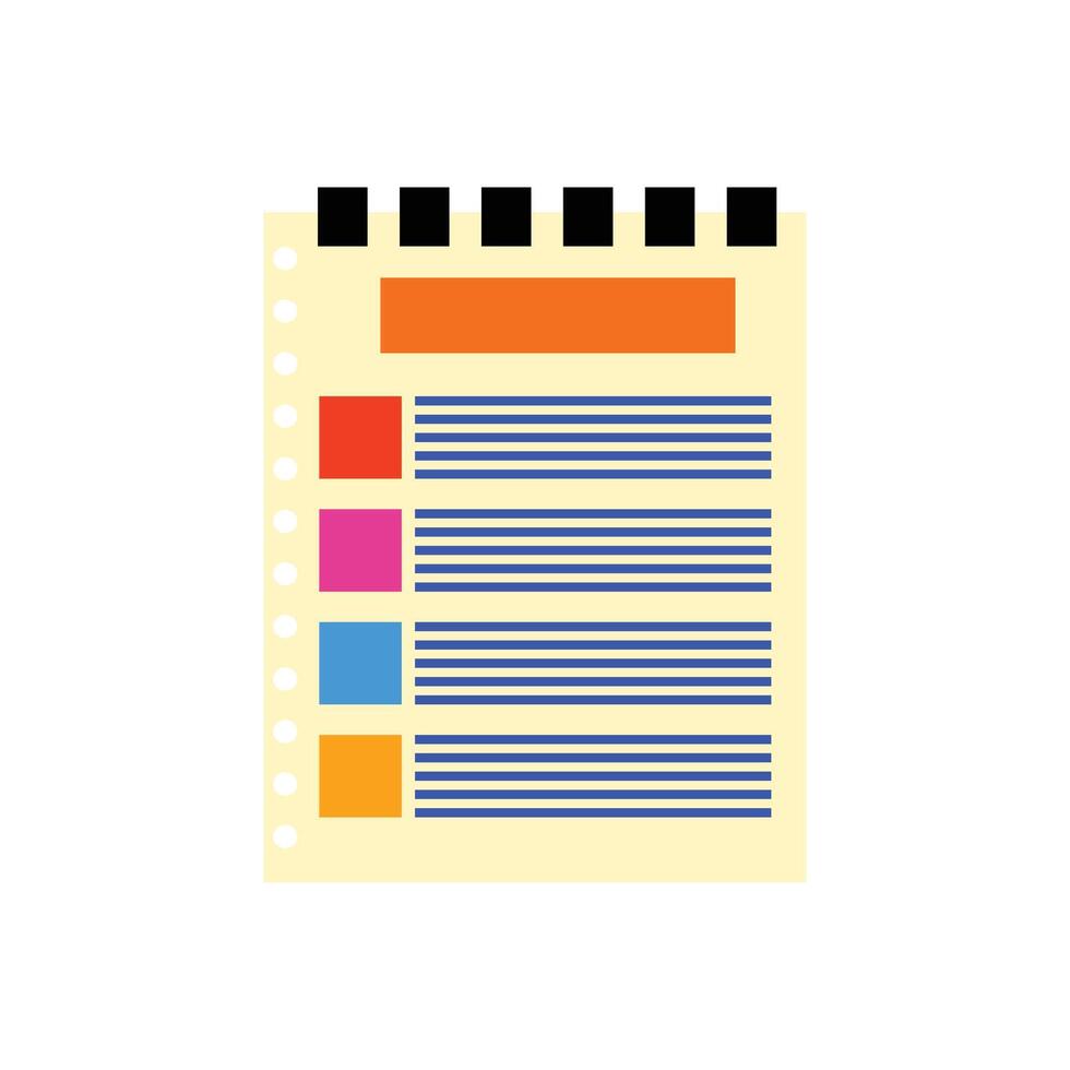 Clipboard with checklist icon. Flat illustration of clipboard with checklist icon for web. Design elements illustration report, contract letter. Letter symbol for various purposes vector