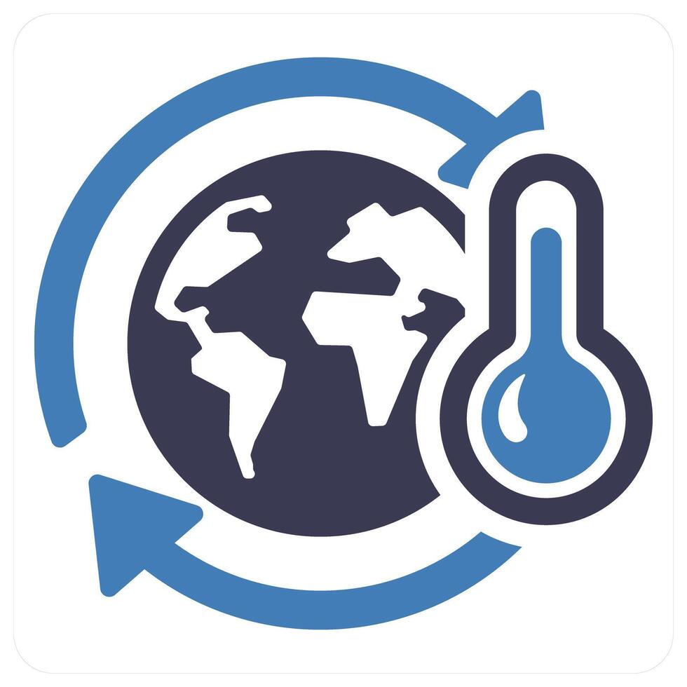 Climate Change and environment icon concept vector
