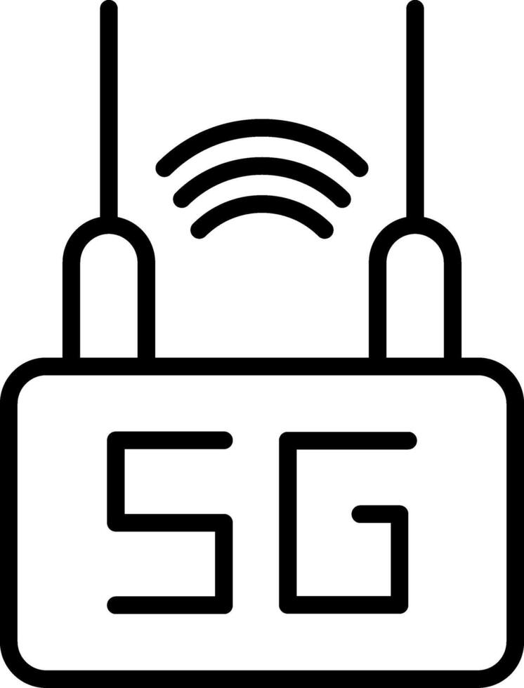 Router Device Icon Design Symbol vector