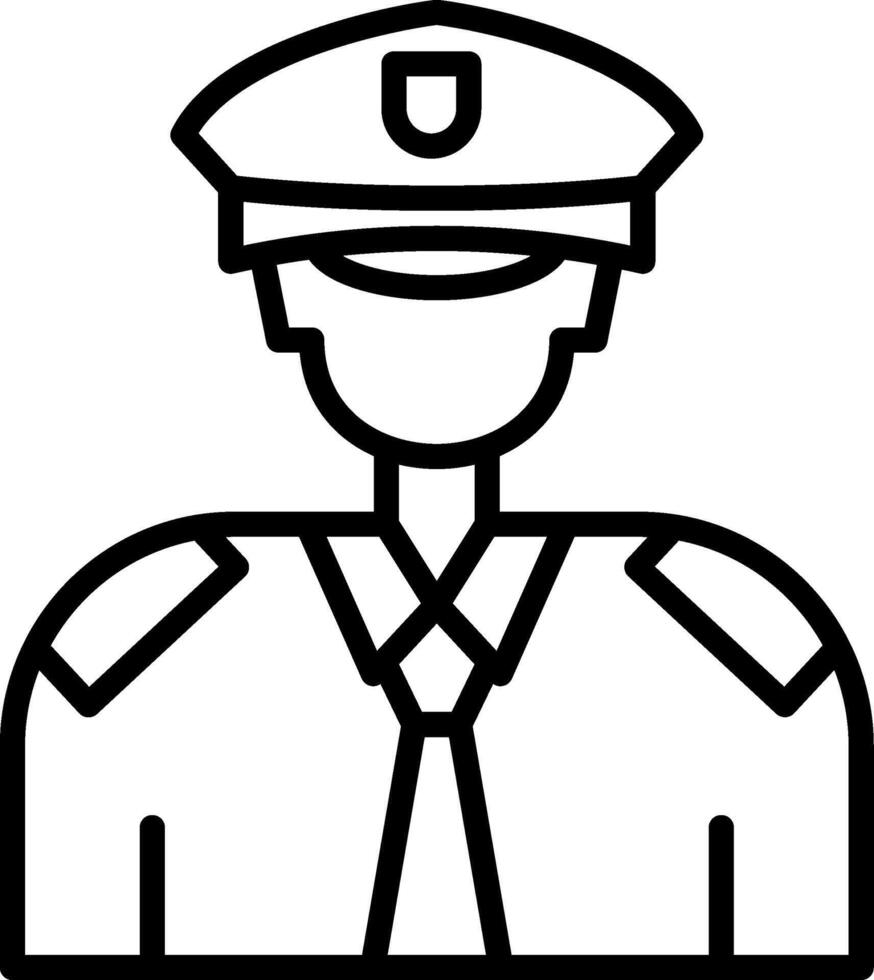 Police Icon Design Symbol vector