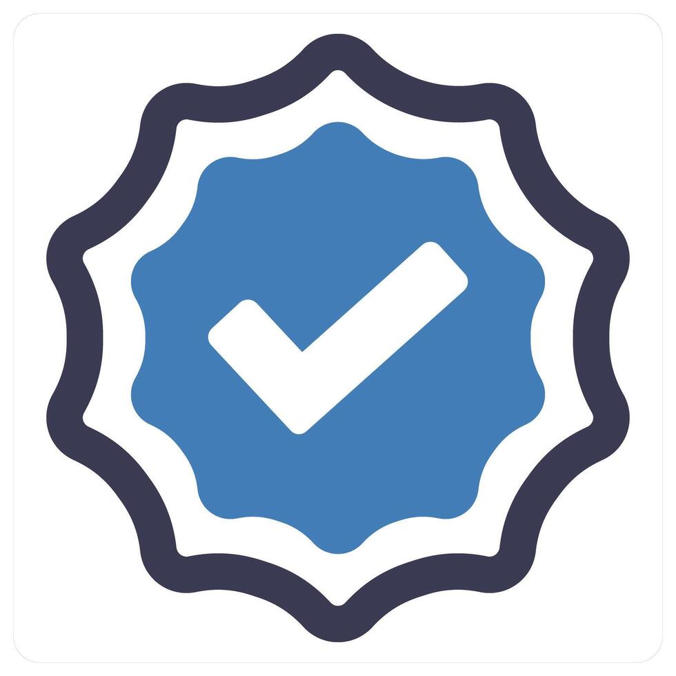 Verified and approve icon concept vector