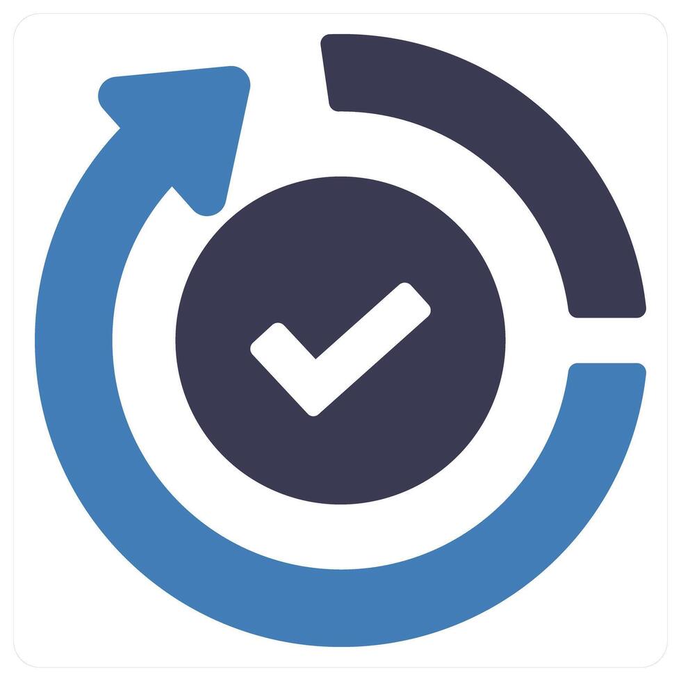 Approve and accept icon concept vector
