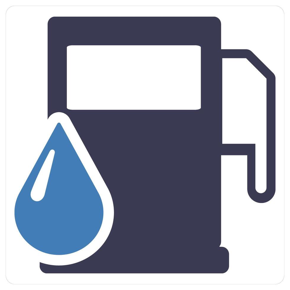 Gasoline and petrol icon concept vector