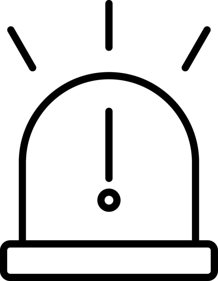 Siren Icon Design Symbol vector