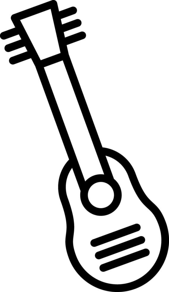 Guitar Icon Design Symbol vector