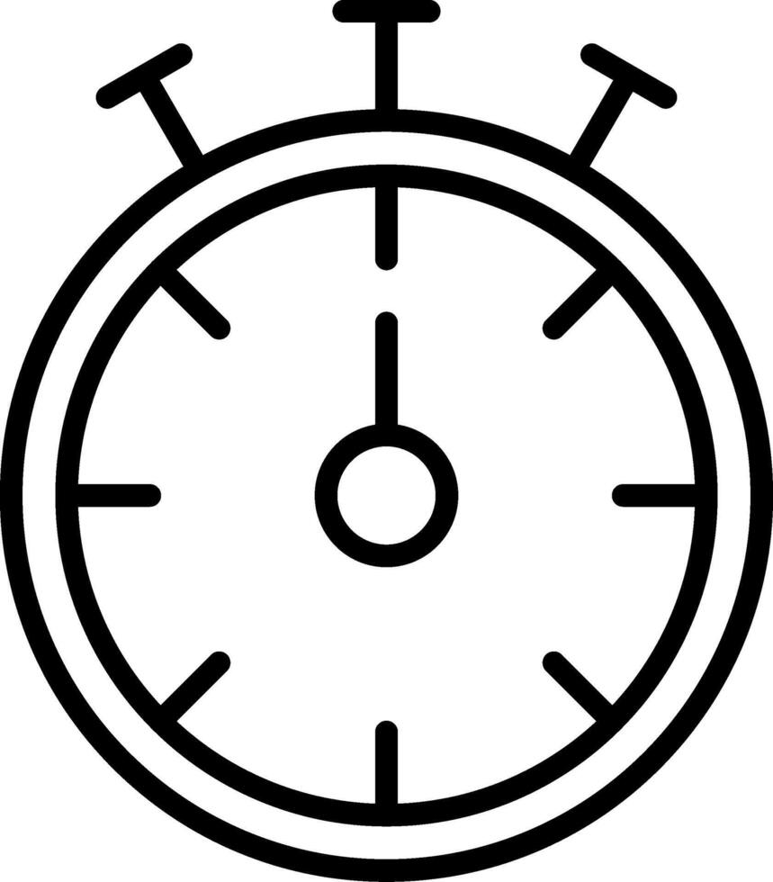 Chronometer Icon Design Symbol vector