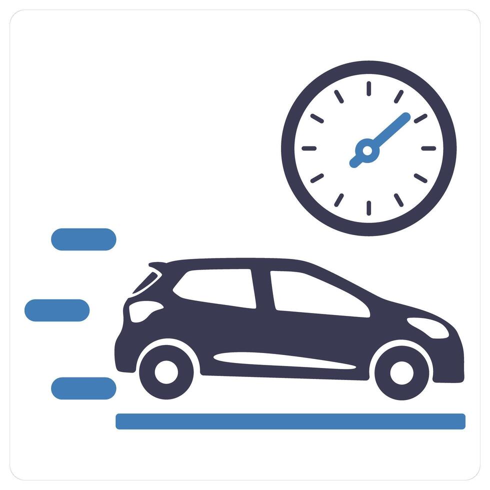Car Speed and transportation icon concept vector