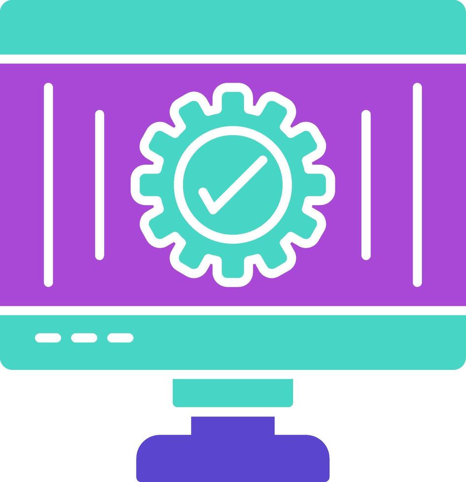 Checking Icon Design Symbol vector