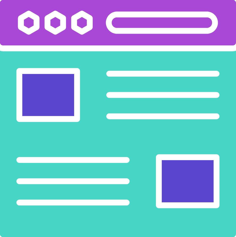 Website Icon Design Symbol vector