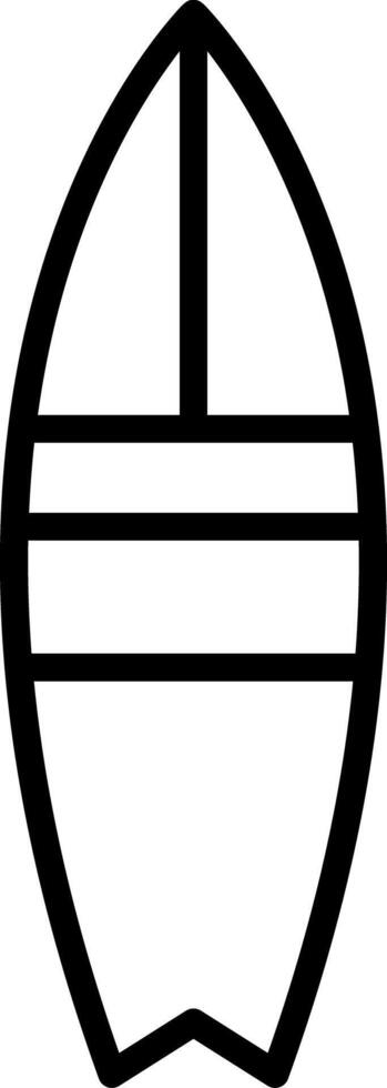 Surfboard Icon Design Symbol vector