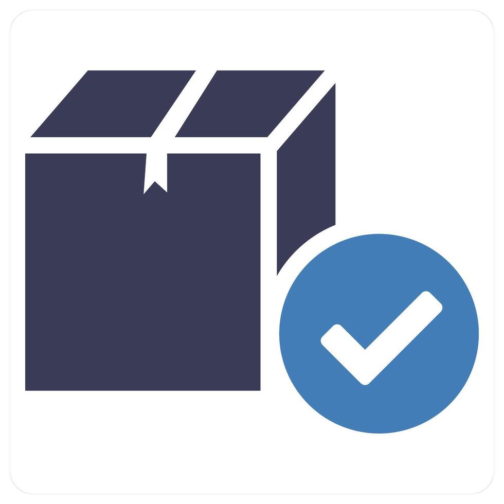 Product and package icon concept vector