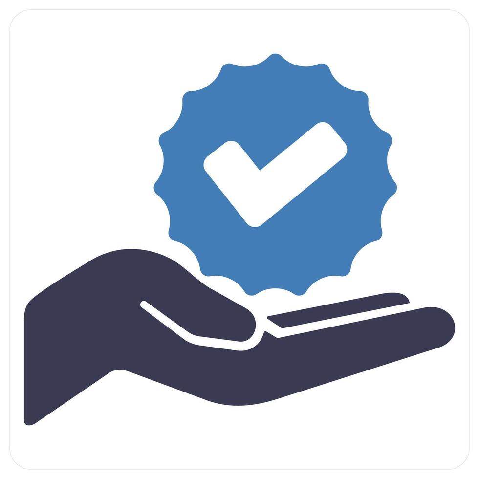 Branding and award icon concept vector