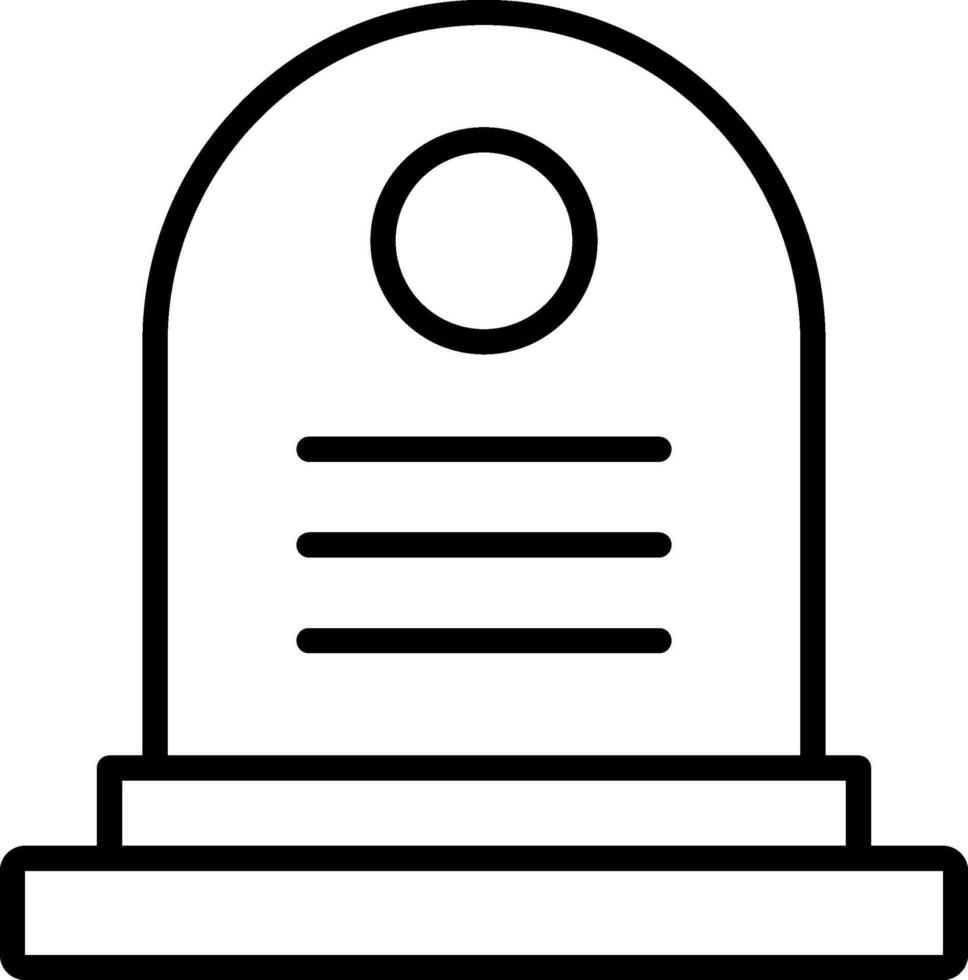Grave Icon Design Symbol vector