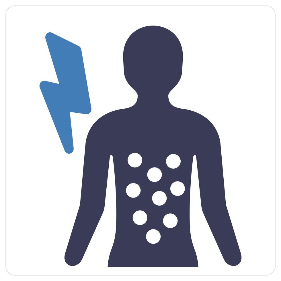 Allergy and medical test icon concept vector