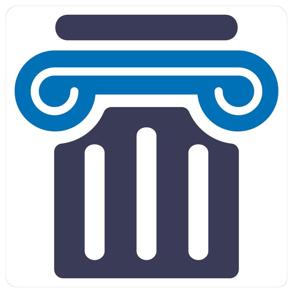 Podium and speech icon concept vector