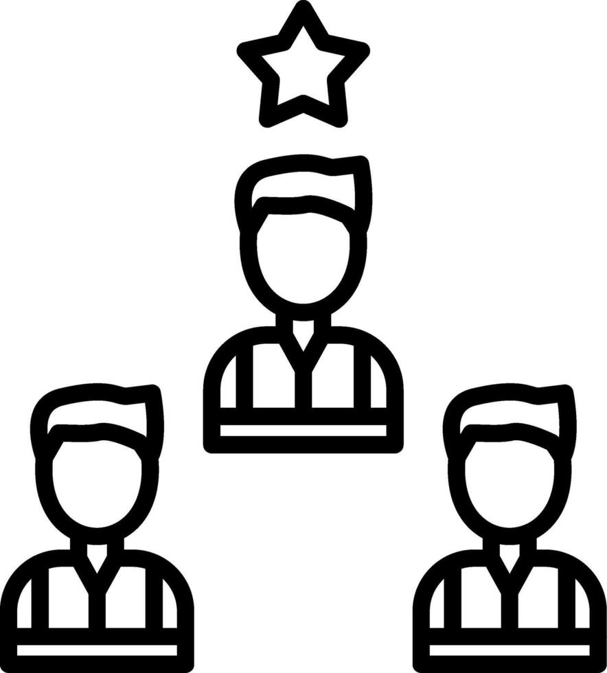 Leader Icon Design Symbol vector