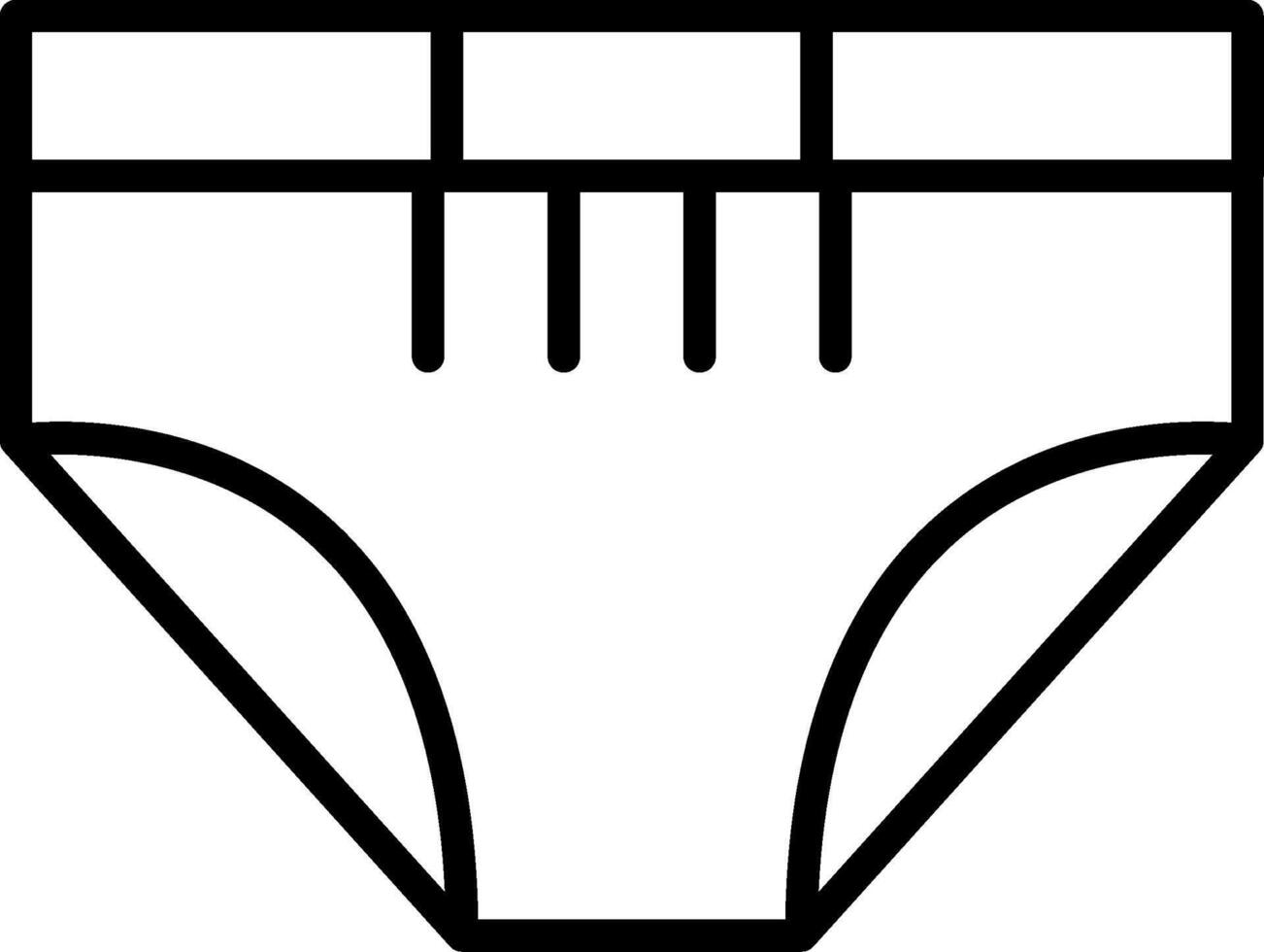 Underwear Icon Design Symbol vector