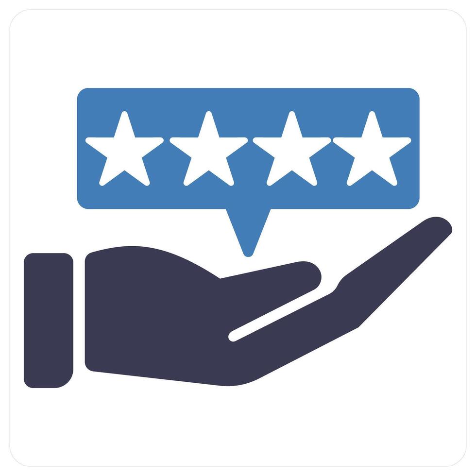 Reputation and badge icon concept vector