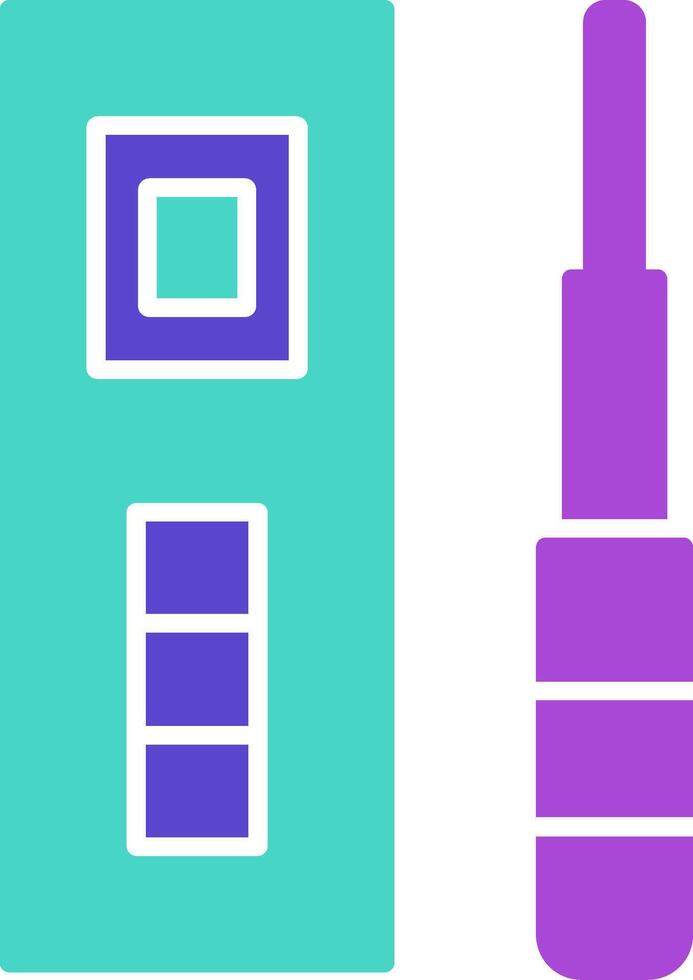 Rapid Test Icon Design Symbol vector