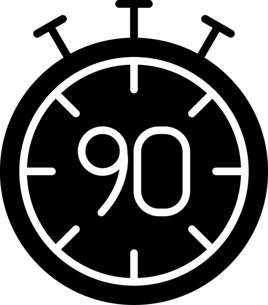 Full Time Icon Design Symbol vector