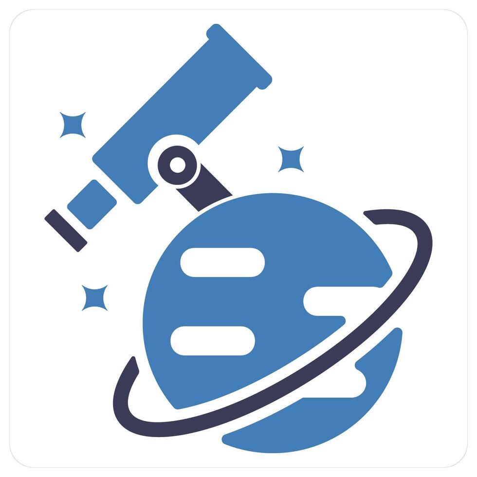 Astronomy and science icon concept vector