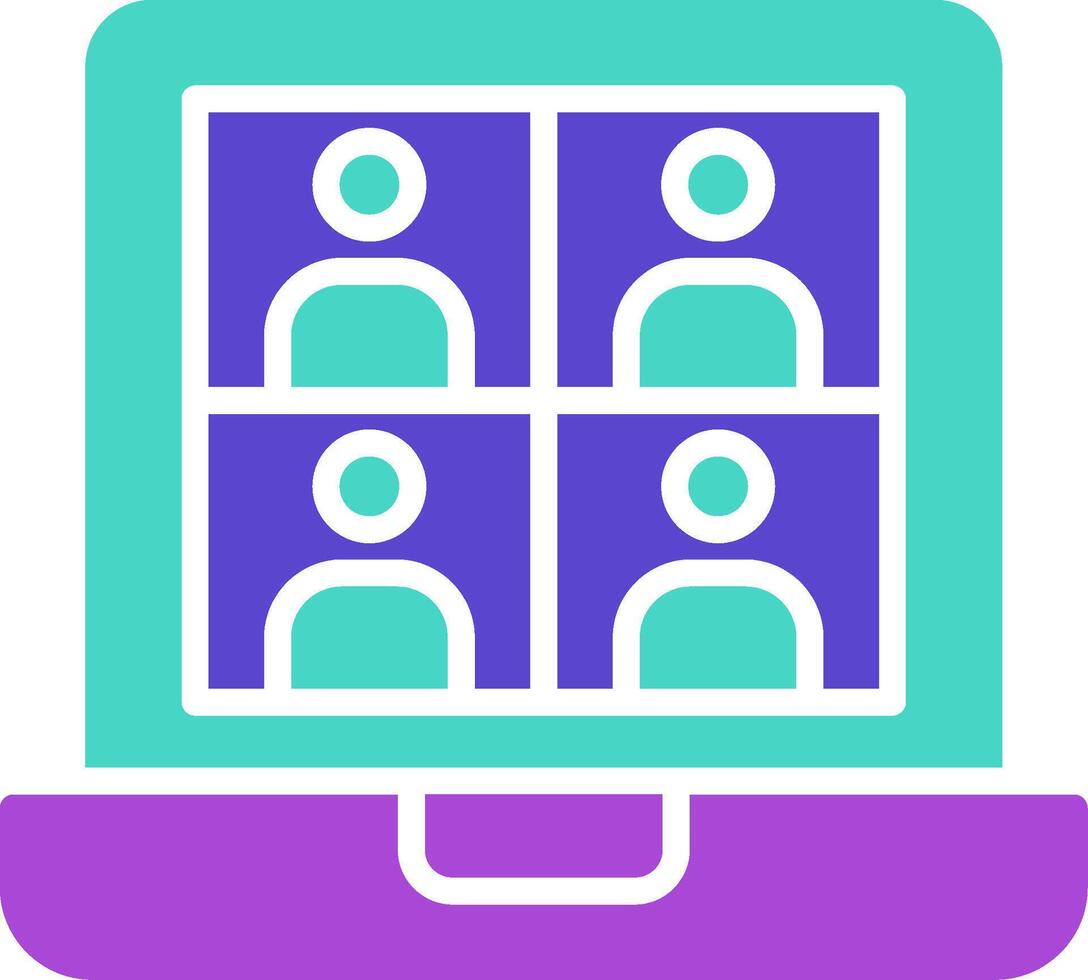 Meeting Icon Design Symbol vector