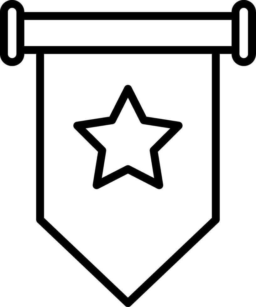 Pennant Icon Design Symbol vector