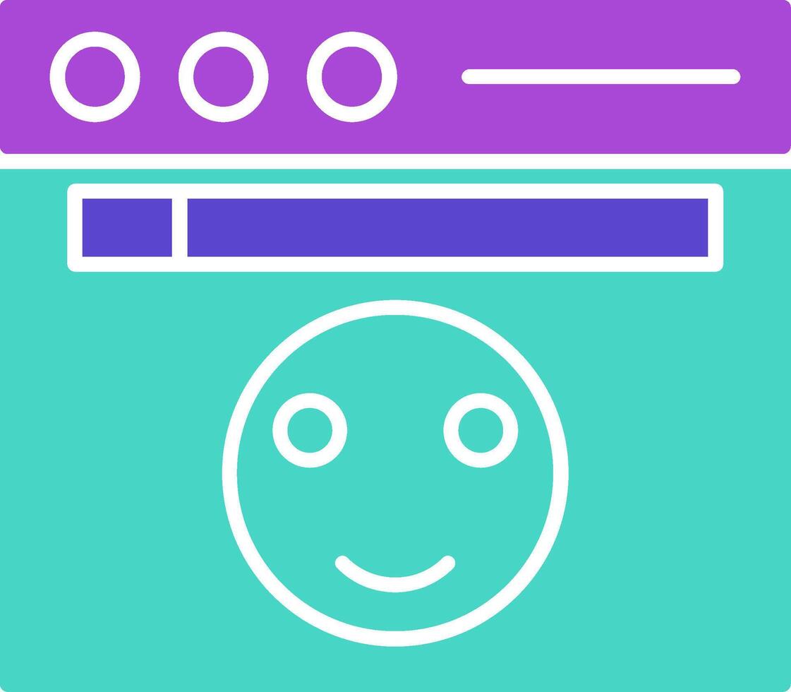 Web Browser Icon Design Symbol vector