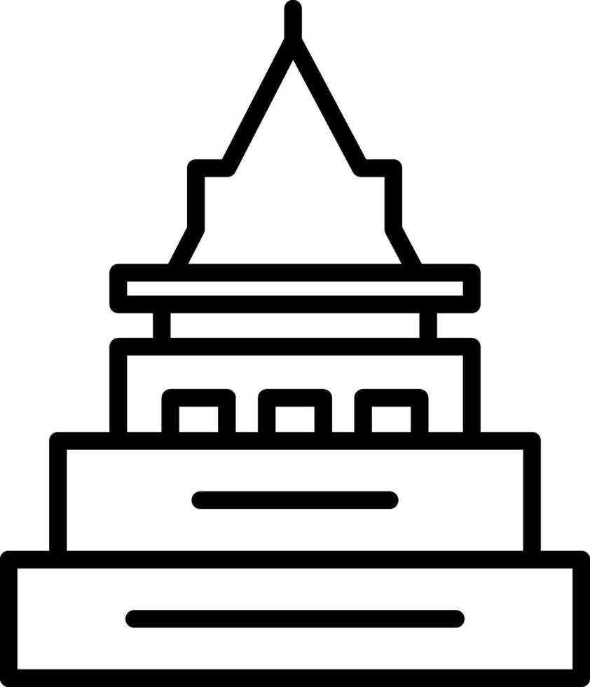 Galata Tower Icon Design Symbol vector