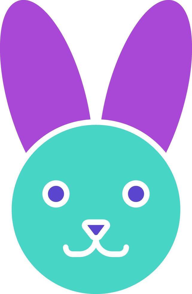 Rabbit Icon Design Symbol vector