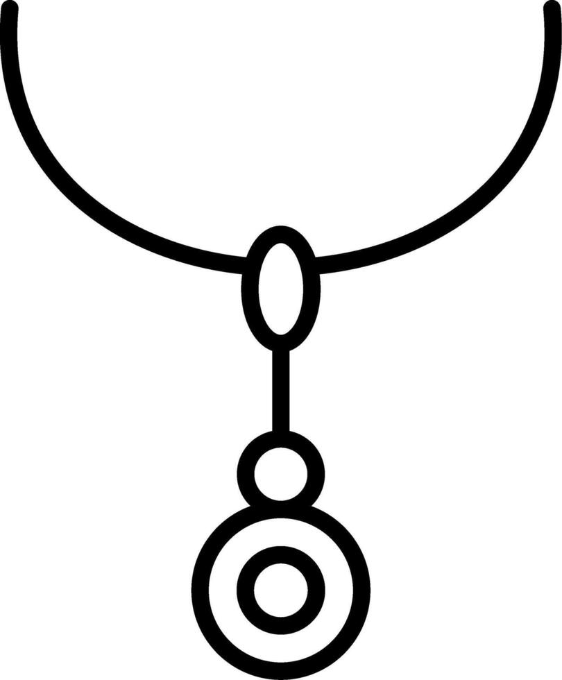 Necklace Icon Design Symbol vector