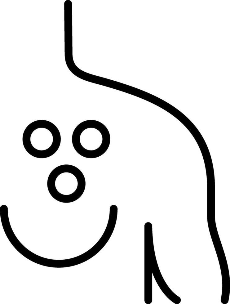 Mole Icon Design Symbol vector