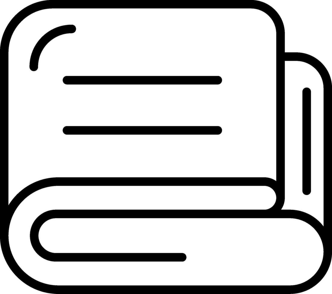 Blanket Icon Design Symbol vector