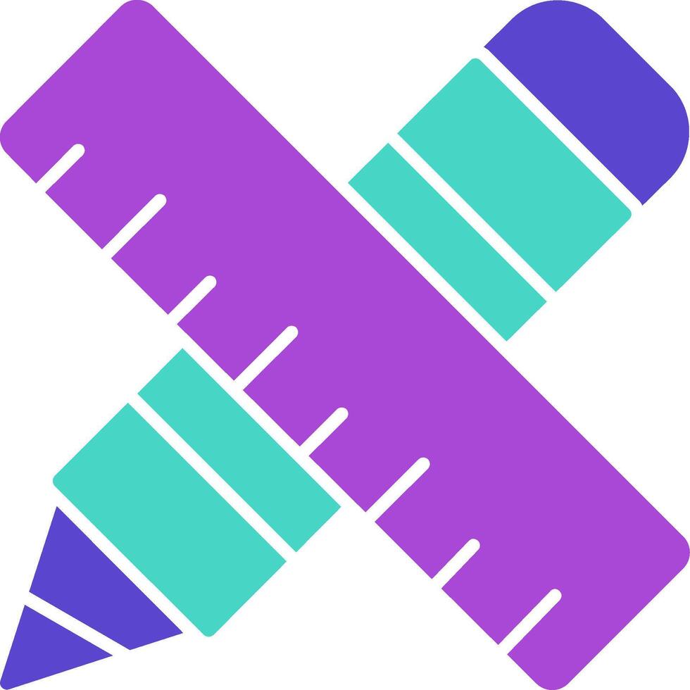 Ruler Icon Design Symbol vector