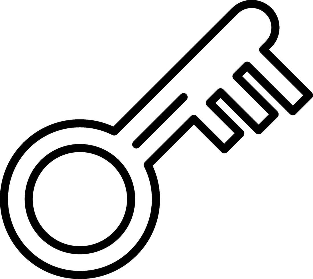 Key Icon Design Symbol vector