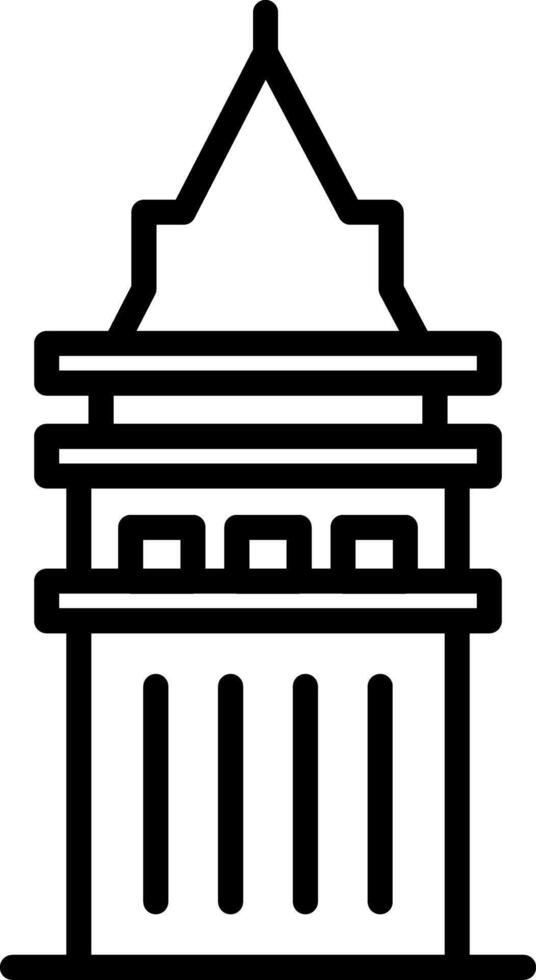 Galata Tower Icon Design Symbol vector