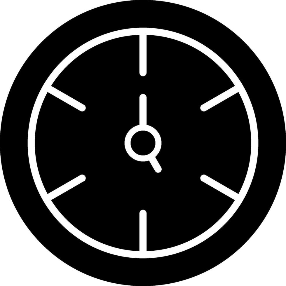 Clock Icon Design Symbol vector