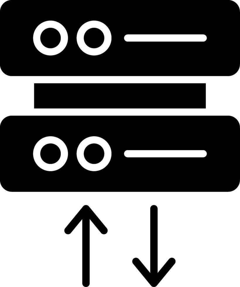 Server Icon Design Symbol vector