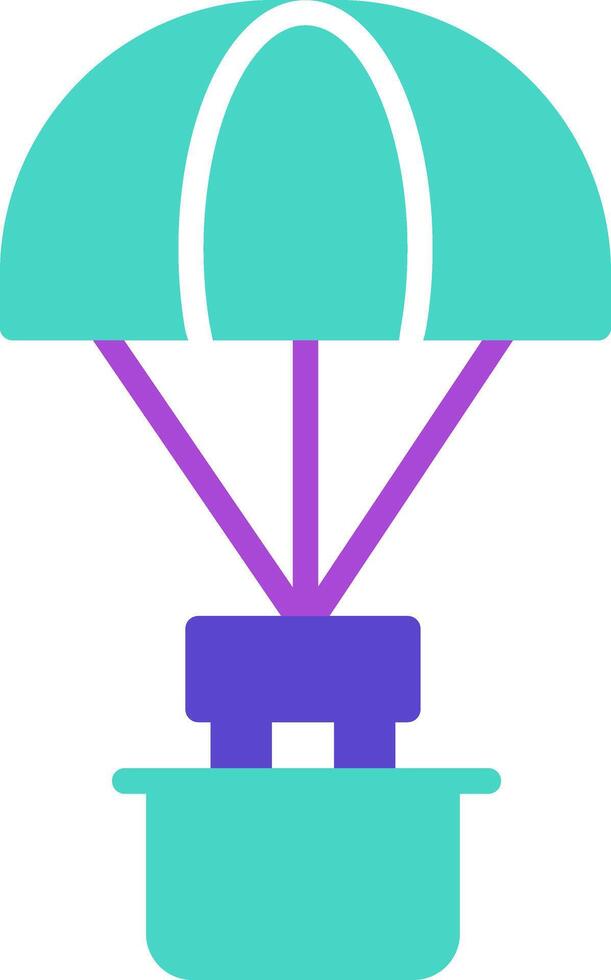 Parachute Icon Design Symbol vector