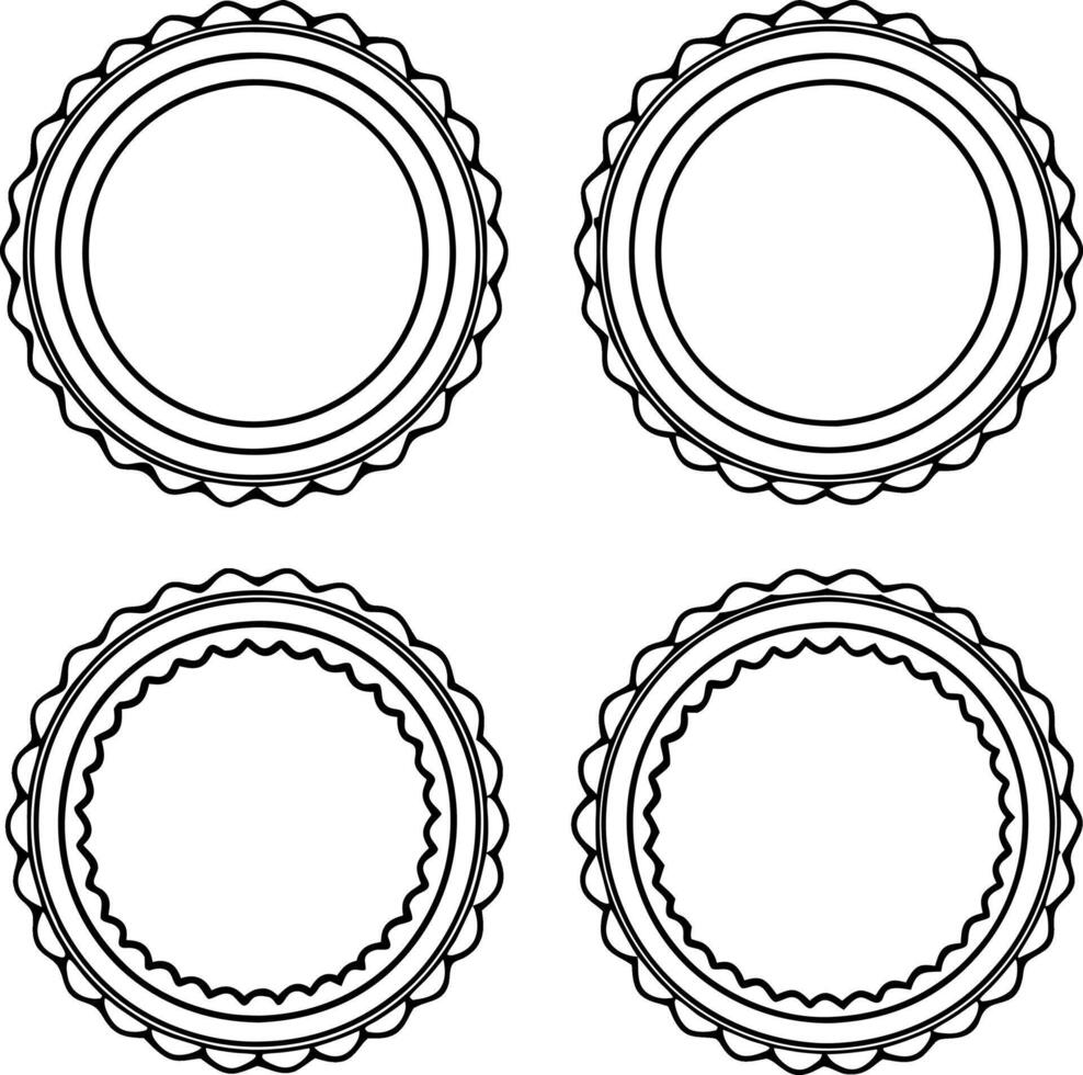 empty blank labels silhouette icon vector