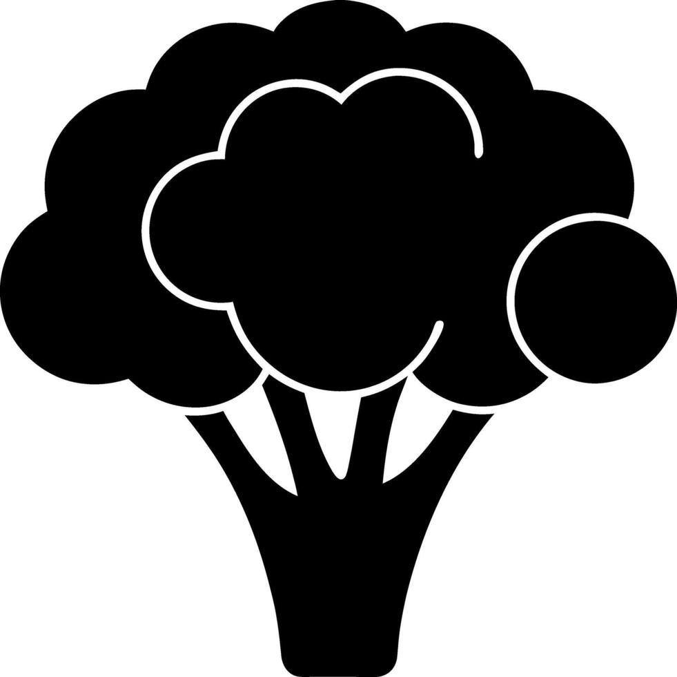 suitable for logo design broccoli icon vector