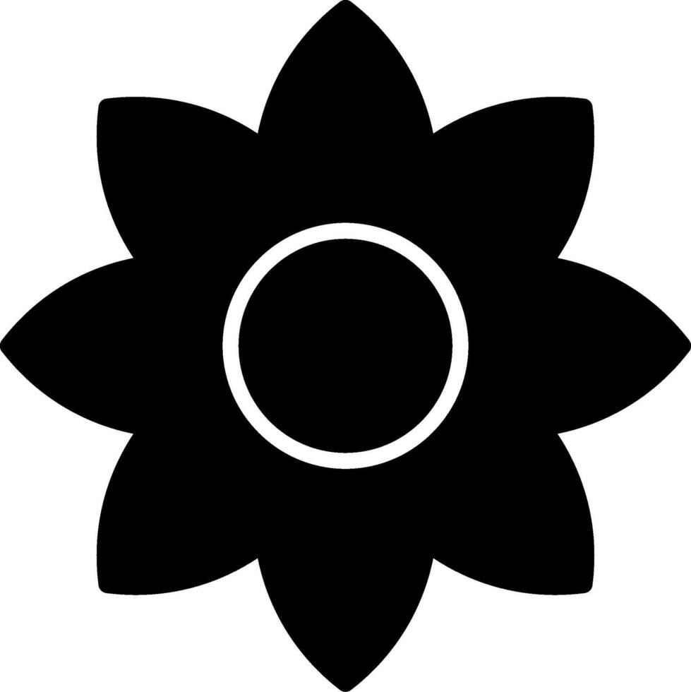 Flower Icon Design Symbol vector