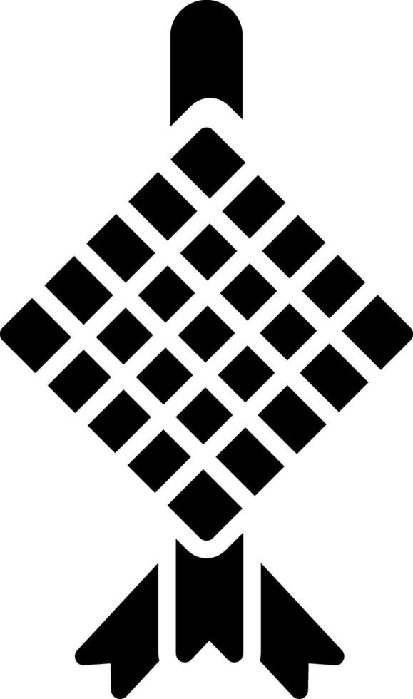 Ketupat Icon Design Symbol vector