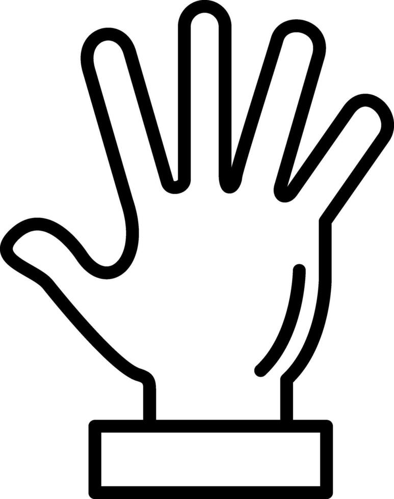 Hand Icon Design Symbol vector