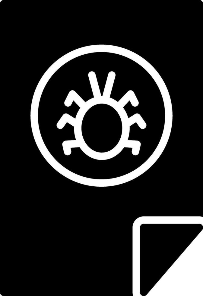 Infected Icon Design Symbol vector